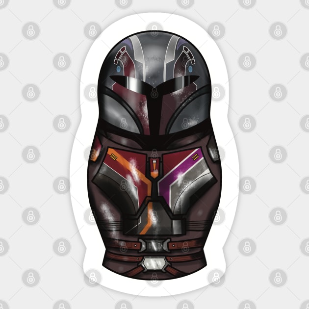 Sabine Wren Sticker by Things I doodle